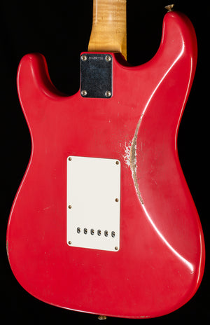 Fender Custom Shop Masterbuilt Andy Hicks True '62 Strat Journeyman Fiesta Red Brazilian 59 C (238)