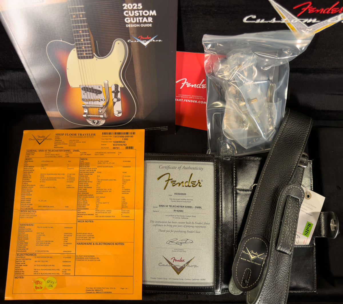 Fender Custom Shop 1952 Super Heavy Relic Aged Dirty White Blonde (983)