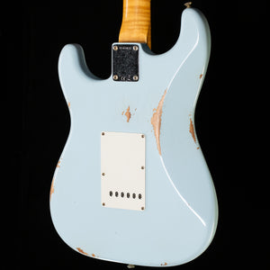 Fender Custom Shop Willcutt True '62 Stratocaster Relic Faded Sonic Blue Large C (436)