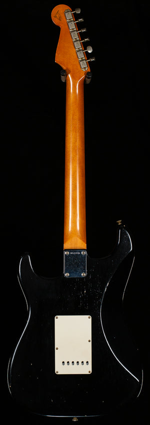 Fender Custom Shop Masterbuilt Levi Perry 60's Korina Stratocast Journeyman Relic Black (595)