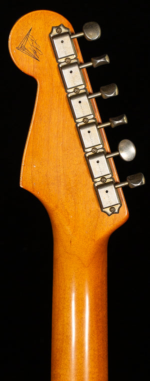 Fender Custom Shop Masterbuilt Levi Perry 60's Korina Stratocast Journeyman Relic Black (595)