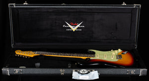 Fender Custom Shop Masterbuilt Yuriy Shishkov Willcutt True '62 Strat Journeyman Relic 3-Tone Sunburst (681)