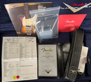 Fender Custom Shop 1960 Telecaster Custom Time Capsule Finish Packaged Black (243)