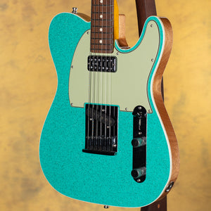 2025 Fender Custom Shop Limited Edition Dual Stack HS Telecaster Deluxe Closet Classic Sea Foam Sparkle