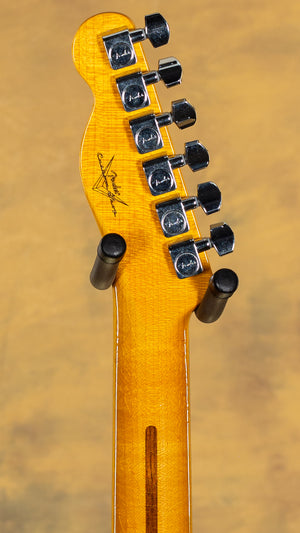 2025 Fender Custom Shop Limited Edition Dual Stack HS Telecaster Deluxe Closet Classic Sea Foam Sparkle