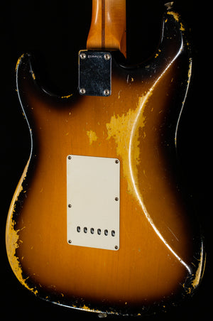 Fender Custom Shop Masterbuilt Levi Perry 1955 Strat Heavy Relic 2-Tone Sunburst (936)