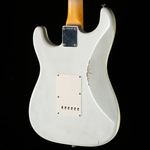 Fender Custom Shop Masterbuilt Andy Hicks True '62 Strat Journeyman Relic Olympic White Brazilian '59 C (180)