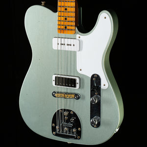 Fender Custom Shop Limted Edition Ocelot Telecaster Journeyman Relic Super Faded Aged Fire Mist Silver (302)