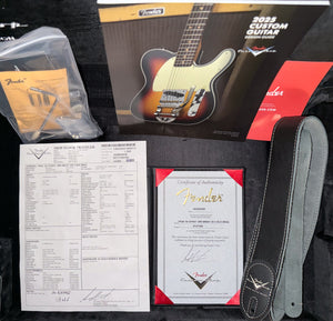 Fender Custom Shop Masterbuilt Andy Hicks True '62 Strat Journeyman Relic Black Brazilian '59 C (466)