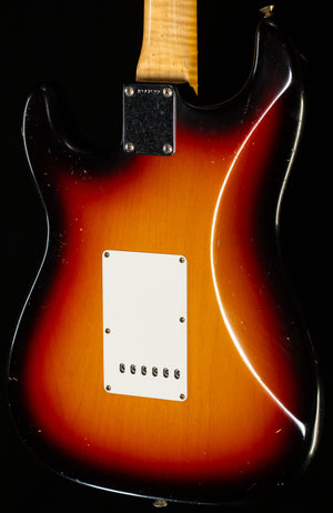 Fender Custom Shop Masterbuilt Dennis Galuzska True '62 Strat Journeyman 3-Tone Sunburst Brazilian 59 C (522)
