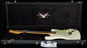Fender Custom Shop True '62 Strat Journeyman Relic Masterbuilt Dennis Galuszka Olympic White Brazilian '59 C (832)