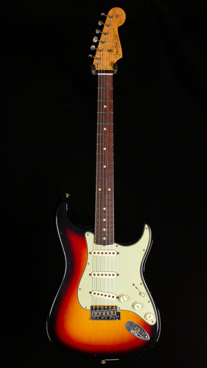 Fender Custom Shop Willcutt True '62 Stratocaster Journeyman Relic 3-Tone Sunburst 60s C (080)