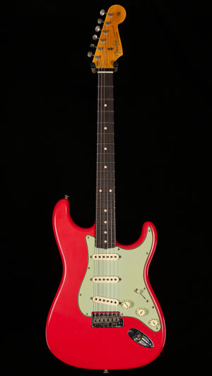 Fender Custom Shop Willcutt True '62 Stratocaster Journeyman Relic Fiesta Red 60s C (132)