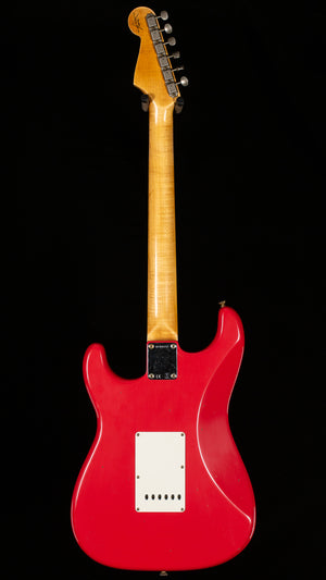 Fender Custom Shop Willcutt True '62 Stratocaster Journeyman Relic Fiesta Red 60s C (132)