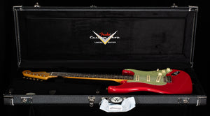 Fender Custom Shop Willcutt True '62 Stratocaster Journeyman Relic Fiesta Red 60s C (132)