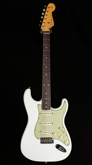 Fender Custom Shop Willcutt True '62 Stratocaster Journeyman Relic Olympic White 60s C (223)