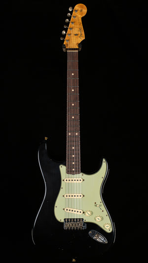 Fender Custom Shop Willcutt True '62 Stratocaster Journeyman Relic Black 60s C (493)