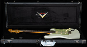 Fender Custom Shop Willcutt True '62 Stratocaster Journeyman Relic Olympic White 60s C (558)