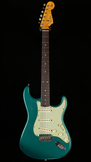 Fender Custom Shop Willcutt True '62 Stratocaster Journeyman Relic Sherwood Green Metallic Large C (848)
