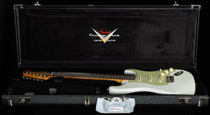 Fender Custom Shop Willcutt True '62 Stratocaster Journeyman Relic Olympic White 60s C (447)