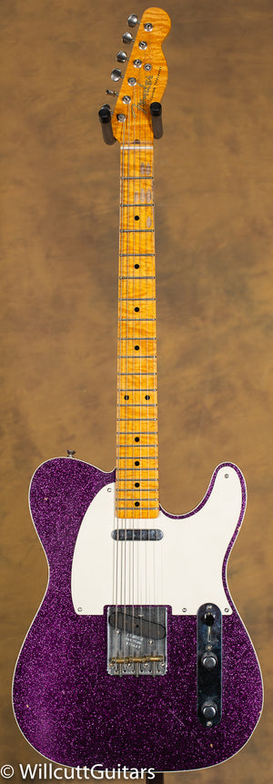 Fender Custom Shop 2016 LTD NAMM 50's Tele Custom Journeyman Relic Magenta Sparkle