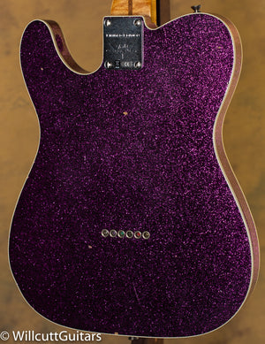 Fender Custom Shop 2016 LTD NAMM 50's Tele Custom Journeyman Relic Magenta Sparkle