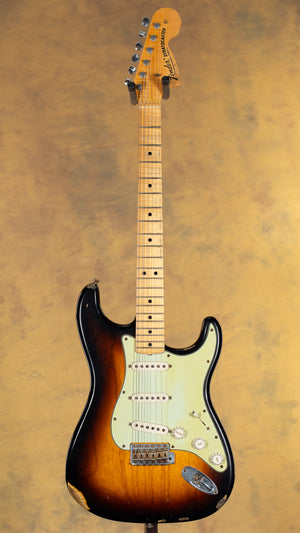 2007 Fender Custom Shop Custom Vintage Stratocaster Heavy Relic 2 Tone Sunburst