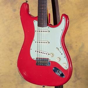 2018 Fender Custom Shop "The 63" 1963 Stratocaster Relic Fiesta Red 60C