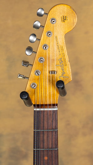 2018 Fender Custom Shop "The 63" 1963 Stratocaster Relic Fiesta Red 60C