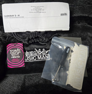 Ernie Ball Music Man DarkRay 5 Dark Rainbow