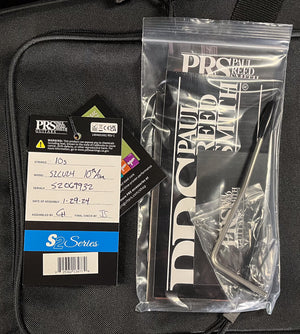 PRS S2 10th Anniversary Custom 24 Black Amber (932)