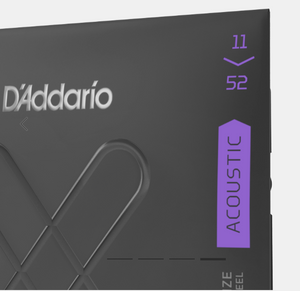 D'Addario XTAPB1152 XT Acoustic Phosphor Bronze Light 11-52