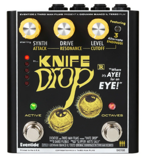 Eventide Knife Drop™ Fuzz Synth Pedal