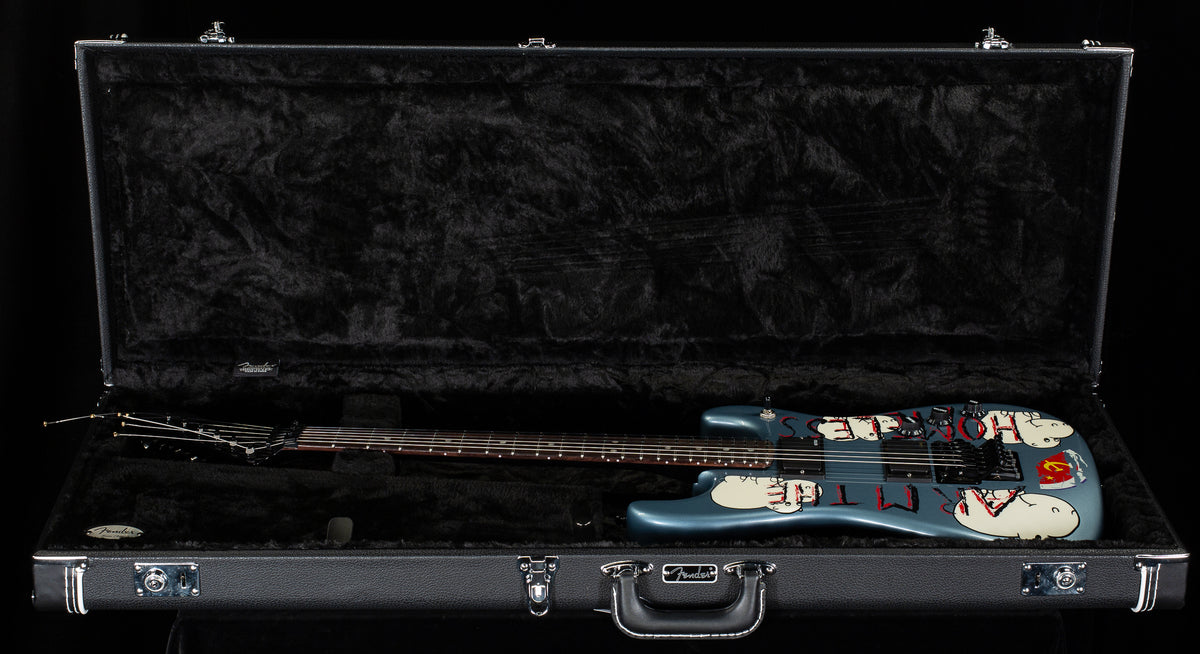Fender Tom Morello Arm The Homeless Rosewood Fingerboard Blue Ice Metallic (863)
