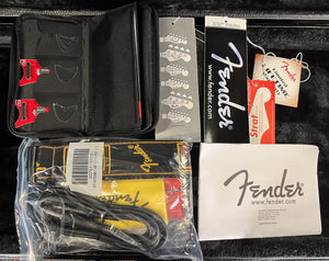 Fender American Deluxe Stratocaster Plus Mystic Black HSS Rosewood New Old Stock (616)