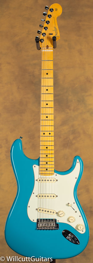 Fender American Professional II Stratocaster Miami Blue Maple