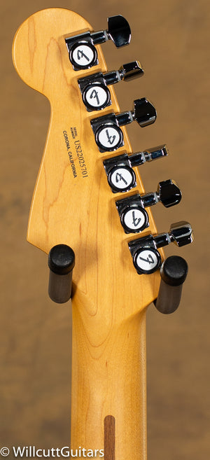 Fender American Ultra Stratocaster Cobra Blue Maple