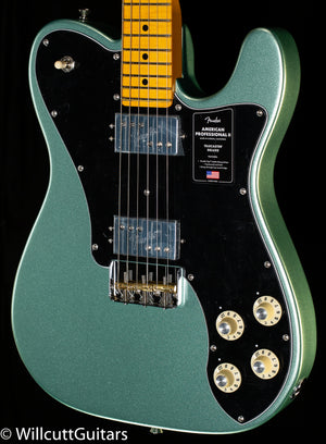 Fender American Professional II Telecaster Deluxe Maple Fingerboard Mystic Surf Green (374)