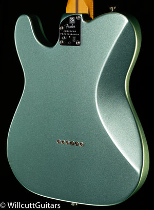 Fender American Professional II Telecaster Deluxe Maple Fingerboard Mystic Surf Green (374)