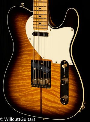 Fender Custom Shop Merle Haggard Telecaster Maple Fingerboard 2-Color Sunburst (065)
