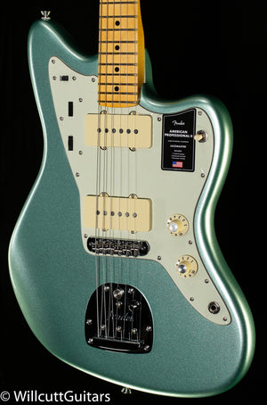 Fender American Professional II Jazzmaster Maple Fingerboard Mystic Surf Green (417)