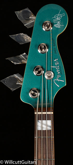 Fender Adam Clayton Jazz Bass Rosewood Fingerboard Sherwood Green Metallic (052)