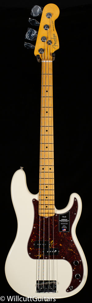 Fender American Professional II Precision Bass Maple Fingerboard Olympic White (165)