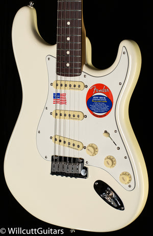 Fender Jeff Beck Stratocaster Rosewood Fingerboard Olympic White (305)