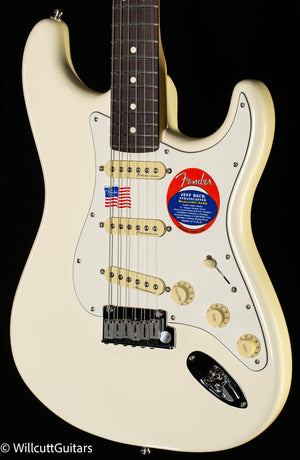 Fender Jeff Beck Stratocaster Rosewood Fingerboard Olympic White (151)