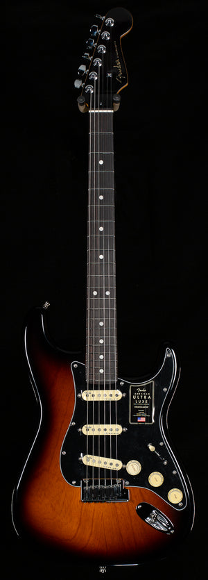 Fender American Ultra Luxe Stratocaster Rosewood Fingerboard 2-Color Sunburst (091)