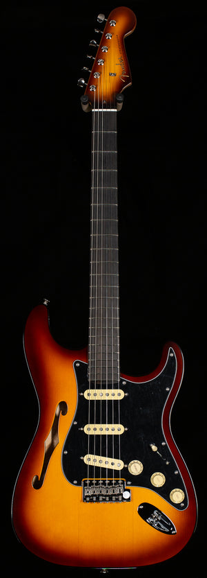 Fender Limited Edition Suona Stratocaster Thinline Ebony Fingerboard Violin Burst (017)