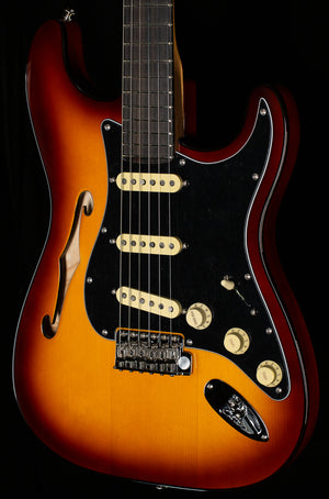 Fender Limited Edition Suona Stratocaster Thinline Ebony Fingerboard Violin Burst (017)