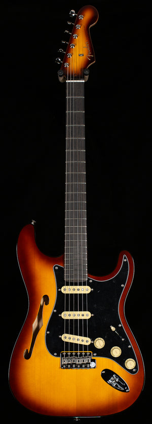 Fender Limited Edition Suona Stratocaster Thinline Ebony Fingerboard Violin Burst (805)