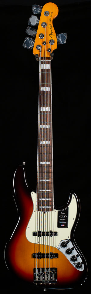 Fender American Ultra Jazz Bass V Rosewood Fingerboard Ultraburst (169)